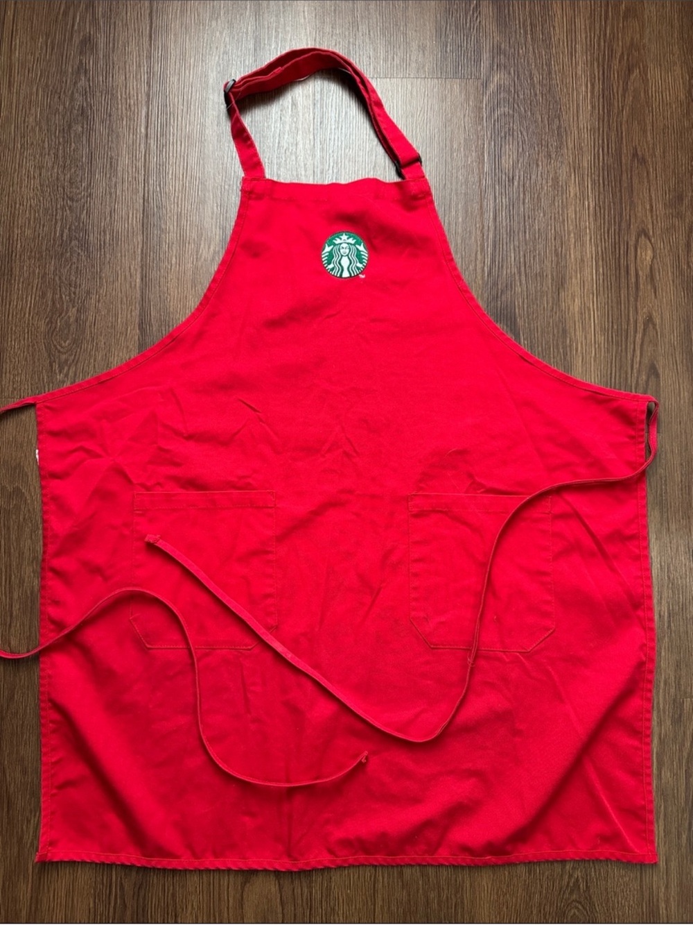 Starbucks Red Employee Apron